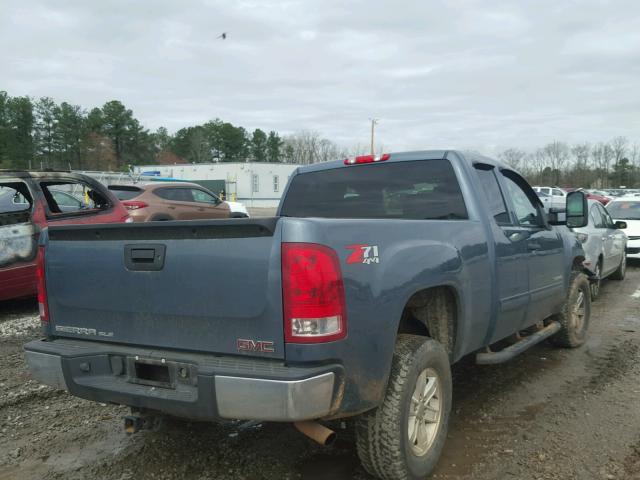 1GTR2VE74DZ110278 - 2013 GMC SIERRA K15 BLUE photo 4