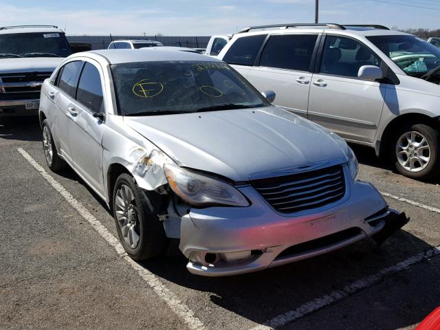 1C3BC4FB3BN545877 - 2011 CHRYSLER 200 LX SILVER photo 1