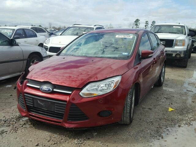 1FADP3K28DL361872 - 2013 FORD FOCUS SE RED photo 2