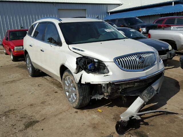 5GAKRBED7BJ239825 - 2011 BUICK ENCLAVE CX WHITE photo 1