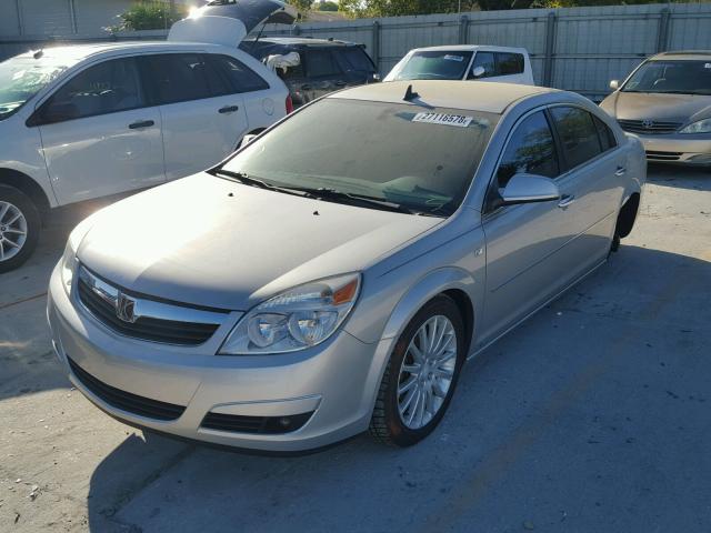 1G8ZV57738F199962 - 2008 SATURN AURA XR SILVER photo 2