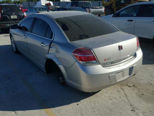 1G8ZV57738F199962 - 2008 SATURN AURA XR SILVER photo 3