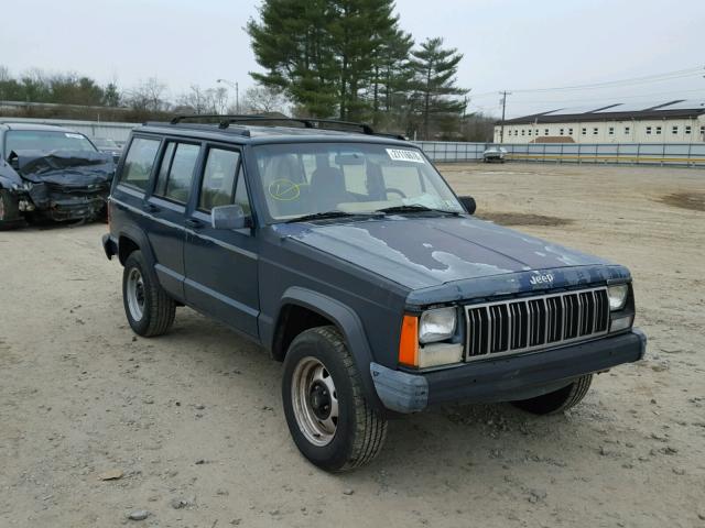 1J4FJ28S6TL302737 - 1996 JEEP CHEROKEE S GREEN photo 1