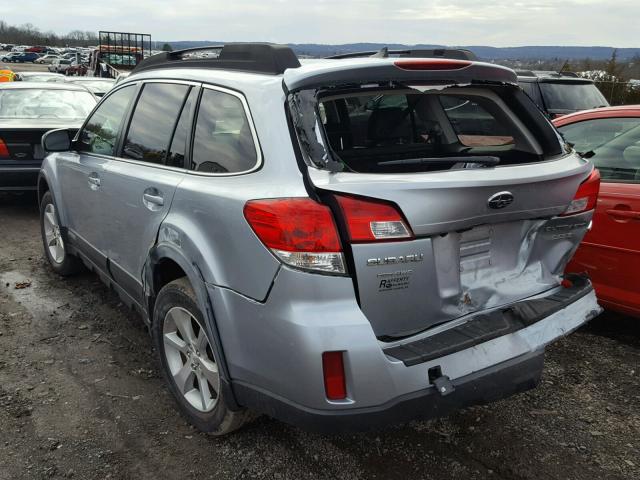 4S4BRBKC6D3297969 - 2013 SUBARU OUTBACK 2. BLUE photo 3