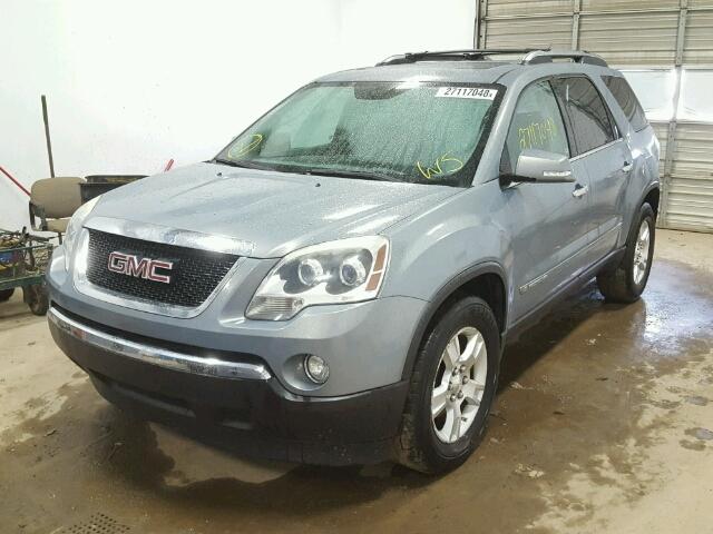 1GKER23767J144063 - 2007 GMC ACADIA SLT ლურჯი ფოტო 2