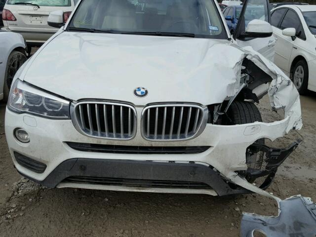 5UXWX9C51G0D74226 - 2016 BMW X3 XDRIVE2 WHITE photo 7