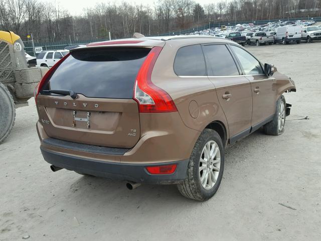 YV4992DZ7A2109978 - 2010 VOLVO XC60 T6 BROWN photo 4