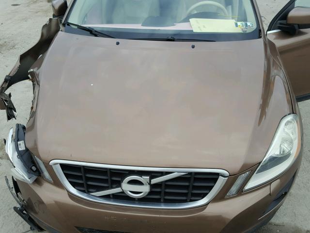 YV4992DZ7A2109978 - 2010 VOLVO XC60 T6 BROWN photo 7