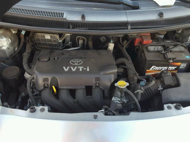 JTDJT923875088493 - 2007 TOYOTA YARIS GREEN photo 7