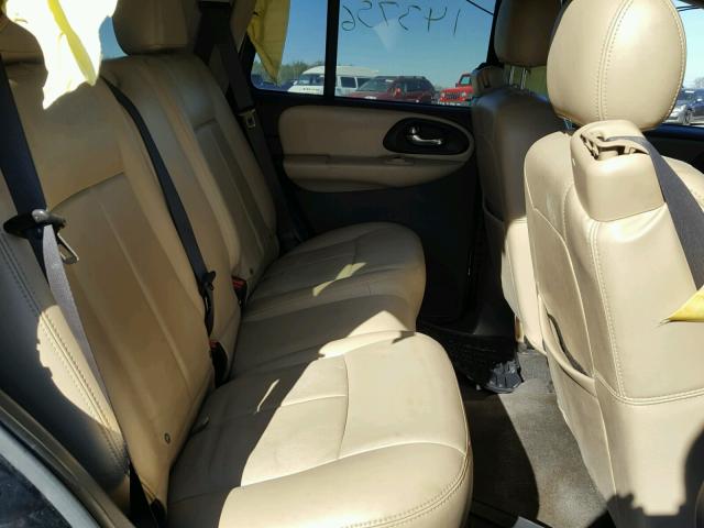 1GNDS13S462104669 - 2006 CHEVROLET TRAILBLAZE BLACK photo 6