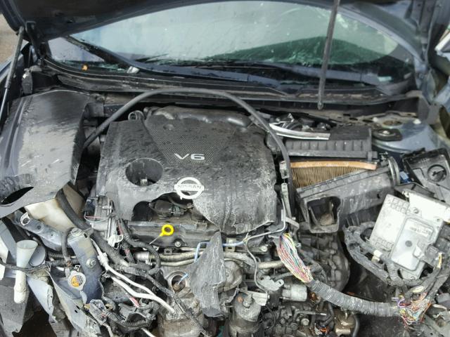 1N4AA5AP3AC844906 - 2010 NISSAN MAXIMA S BLUE photo 7