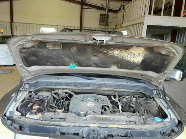 5N1BA08D78N628015 - 2008 NISSAN ARMADA SE SILVER photo 7