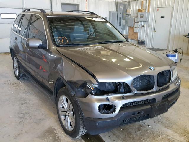 5UXFB53574LV01463 - 2004 BMW X5 4.4I GRAY photo 1