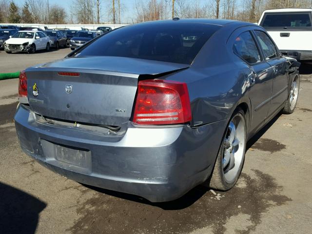 2B3KA43G37H833921 - 2007 DODGE CHARGER SE GRAY photo 4