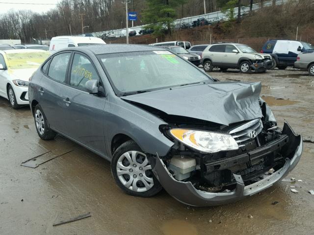 KMHDU4AD5AU985688 - 2010 HYUNDAI ELANTRA BL GRAY photo 1