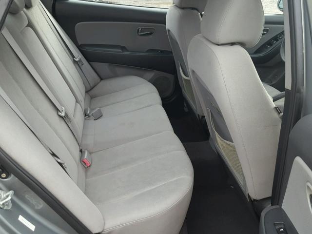 KMHDU4AD5AU985688 - 2010 HYUNDAI ELANTRA BL GRAY photo 6