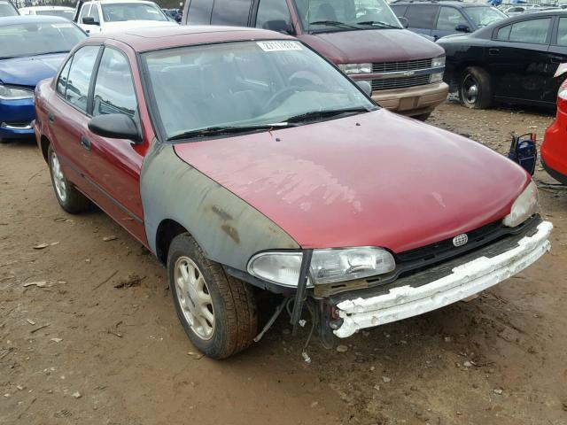 1Y1SK5387PZ026369 - 1993 GEO PRIZM LSI RED photo 1