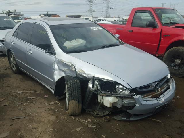 1HGCM56693A118753 - 2003 HONDA ACCORD EX SILVER photo 1