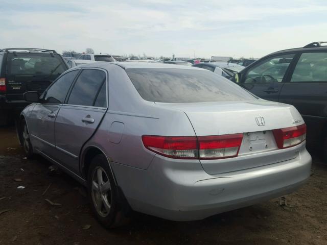 1HGCM56693A118753 - 2003 HONDA ACCORD EX SILVER photo 3