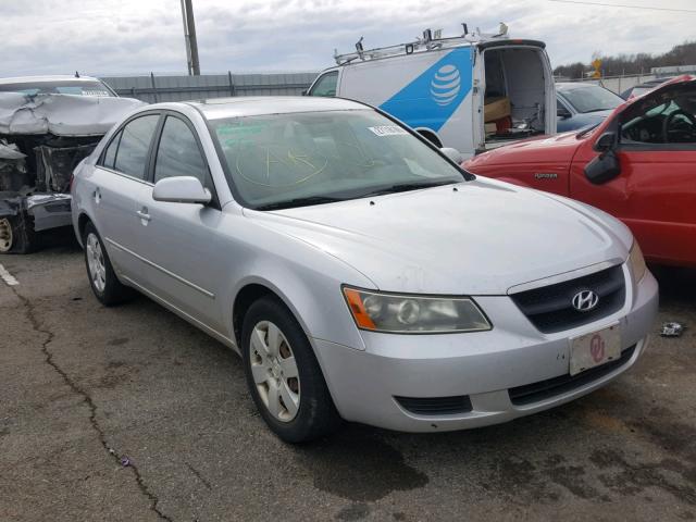 5NPET46C77H250712 - 2007 HYUNDAI SONATA GLS SILVER photo 1