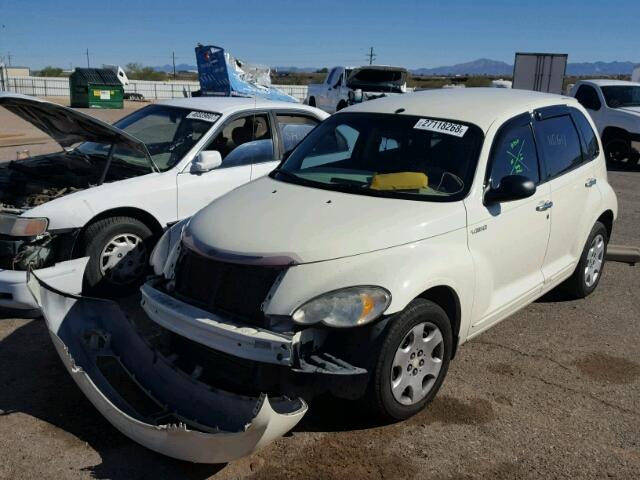 3A4FY58B06T354368 - 2006 CHRYSLER PT CRUISER CREAM photo 2