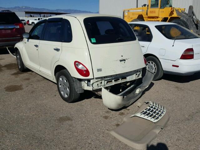 3A4FY58B06T354368 - 2006 CHRYSLER PT CRUISER CREAM photo 3