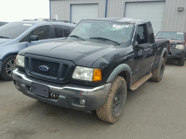 1FTZR45E24PA04993 - 2004 FORD RANGER SUP BLACK photo 2