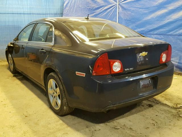1G1ZB5E1XBF188809 - 2011 CHEVROLET MALIBU LS Mavi foto 3