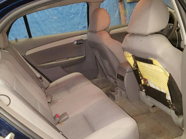 1G1ZB5E1XBF188809 - 2011 CHEVROLET MALIBU LS Mavi foto 6