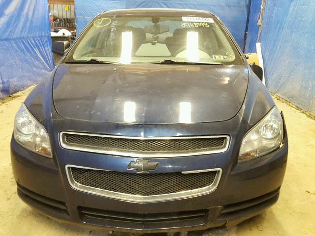 1G1ZB5E1XBF188809 - 2011 CHEVROLET MALIBU LS Mavi foto 9