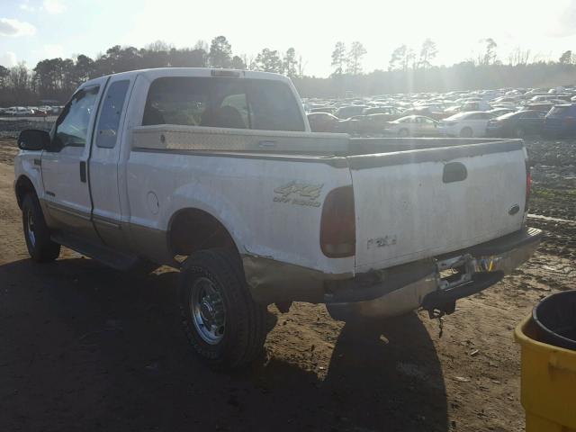 1FTSX31F3YEB77407 - 2000 FORD F350 SRW S WHITE photo 3