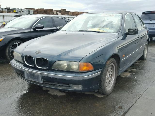 WBADM6336XBY24773 - 1999 BMW 528 I AUTO GREEN photo 2