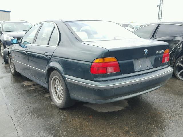 WBADM6336XBY24773 - 1999 BMW 528 I AUTO GREEN photo 3