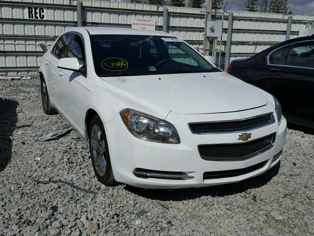 1G1ZC5E02AF194994 - 2010 CHEVROLET MALIBU 1LT WHITE photo 1