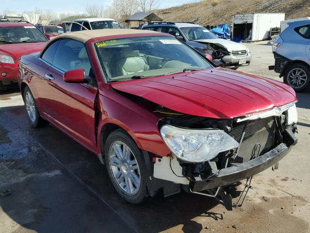 1C3LC65M18N614934 - 2008 CHRYSLER SEBRING LI RED photo 1