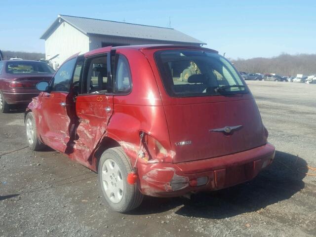 3A8FY48979T567795 - 2009 CHRYSLER PT CRUISER RED photo 3