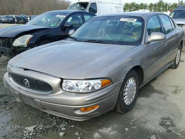 1G4HP52K434198133 - 2003 BUICK LESABRE CU BEIGE photo 2