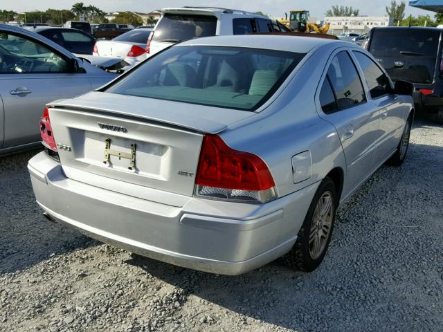 YV1RS592072609228 - 2007 VOLVO S60 2.5T SILVER photo 4