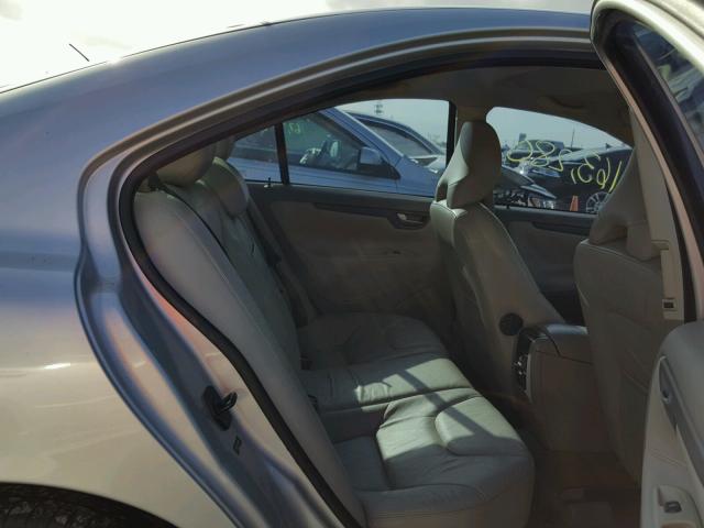 YV1RS592072609228 - 2007 VOLVO S60 2.5T SILVER photo 6