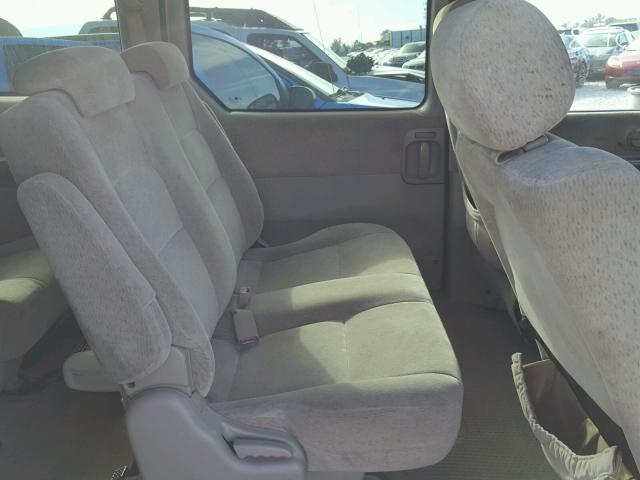 KNDUP132556684466 - 2005 KIA SEDONA EX BEIGE photo 6