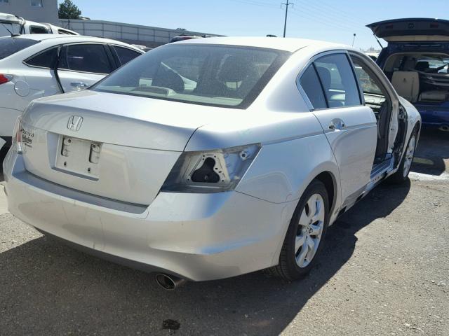 JHMCP26768C015684 - 2008 HONDA ACCORD EX SILVER photo 4