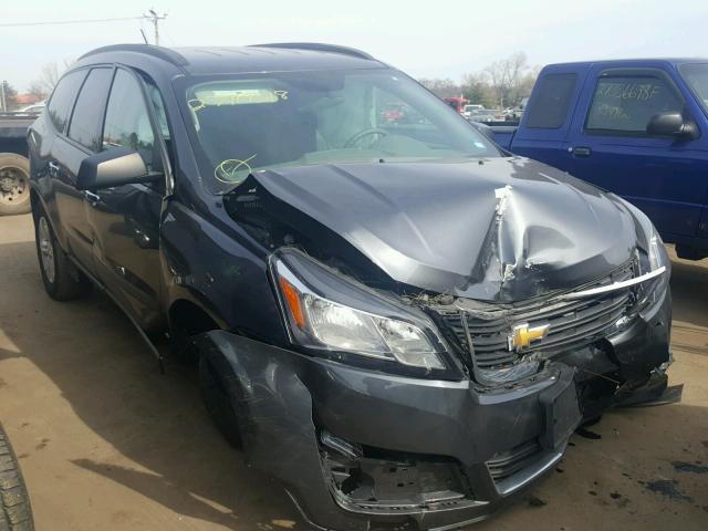 1GNKRFED7EJ159135 - 2014 CHEVROLET TRAVERSE L BLUE photo 1