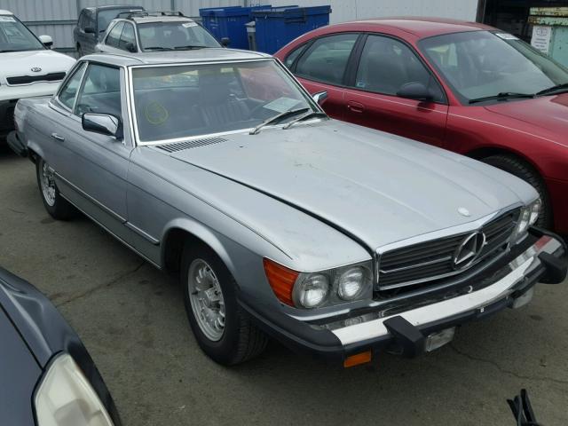 WDBBA45A9EA004403 - 1984 MERCEDES-BENZ 380 SL GRAY photo 1