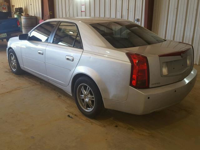 1G6DM57N830158744 - 2003 CADILLAC CTS SILVER photo 3