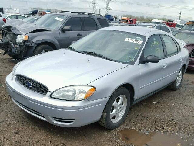 1FAHP532X5A288741 - 2005 FORD TAURUS SILVER photo 2