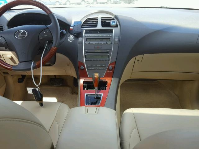 JTHBJ46G172127967 - 2007 LEXUS ES 350 BEIGE photo 9