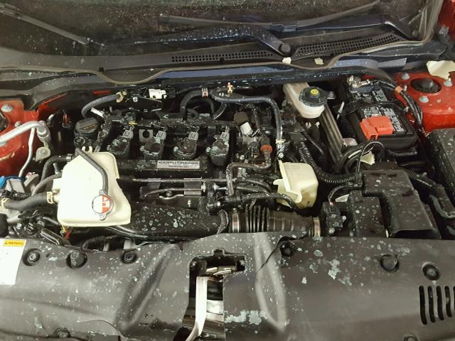 2HGFC1F3XHH632814 - 2017 HONDA CIVIC EX წითელი ფოტო 7