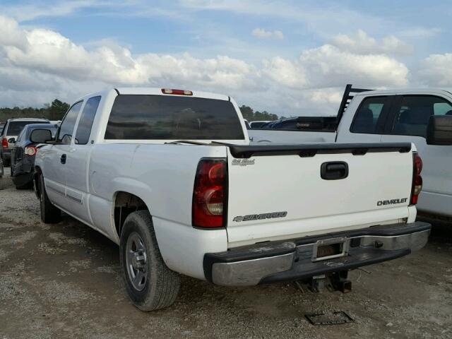 1GCEC19X54Z225907 - 2004 CHEVROLET SILVERADO WHITE photo 3