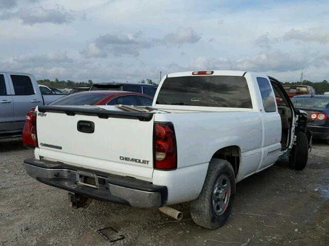 1GCEC19X54Z225907 - 2004 CHEVROLET SILVERADO WHITE photo 4