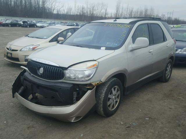 3G5DB03E64S542079 - 2004 BUICK RENDEZVOUS WHITE photo 2